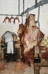 Rauw vlees van Peter Coker - Lyklema Fine Art
