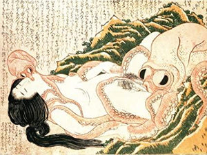 Octopus van Hokusai - Lyklema Fine Art