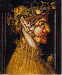 Zomerfruit van Acrimboldo - Lyklema Fine Art
