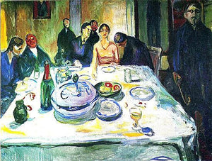 Krumkake @ the Dinner Table van Munch - Lyklema Fine Art