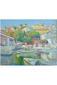 Pol Dom, A view of Villefranche-sur-Mer - Lyklema Fine Art