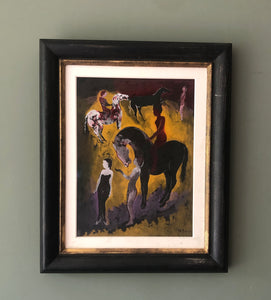 Frits Klein, Horses & Acrobats - Lyklema Fine Art