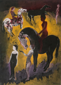 Frits Klein, Paarden en Acrobaten