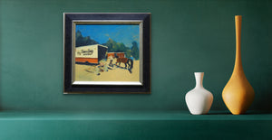 Geert Meijer, Smeding at the racecourse in Wolvega - Lyklema Fine Art