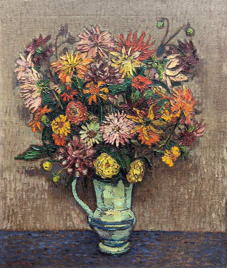 Alfons J. van Dijck, Flower Still Life - Lyklema Fine Art