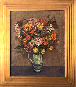 Alfons J. van Dijck, Flower Still Life - Lyklema Fine Art