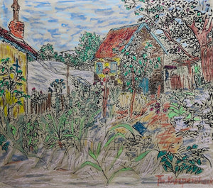 Theo Kurpershoek, View of a Garden - Lyklema Fine Art
