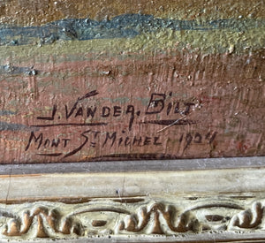 Johannnes van der Bilt St Michel Signature