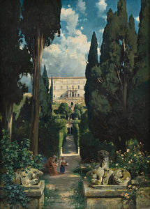 Hermann Nestel, Villa d'Este - Lyklema Fine Art