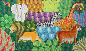 Joël Gauthier, Animals in the Jungle - Lyklema Fine Art