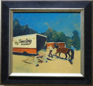 Geert Meijer, Smeding at the racecourse in Wolvega - Lyklema Fine Art