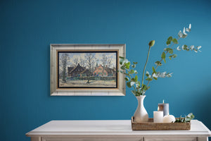 Frans Ruwel, A farm village - Lyklema Fine Art