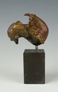 Wim Steins, Bronze sculpture of a Bull - Lyklema Fine Art