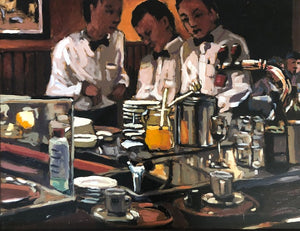 Eric Winder, At the Bar - Lyklema Fine Art
