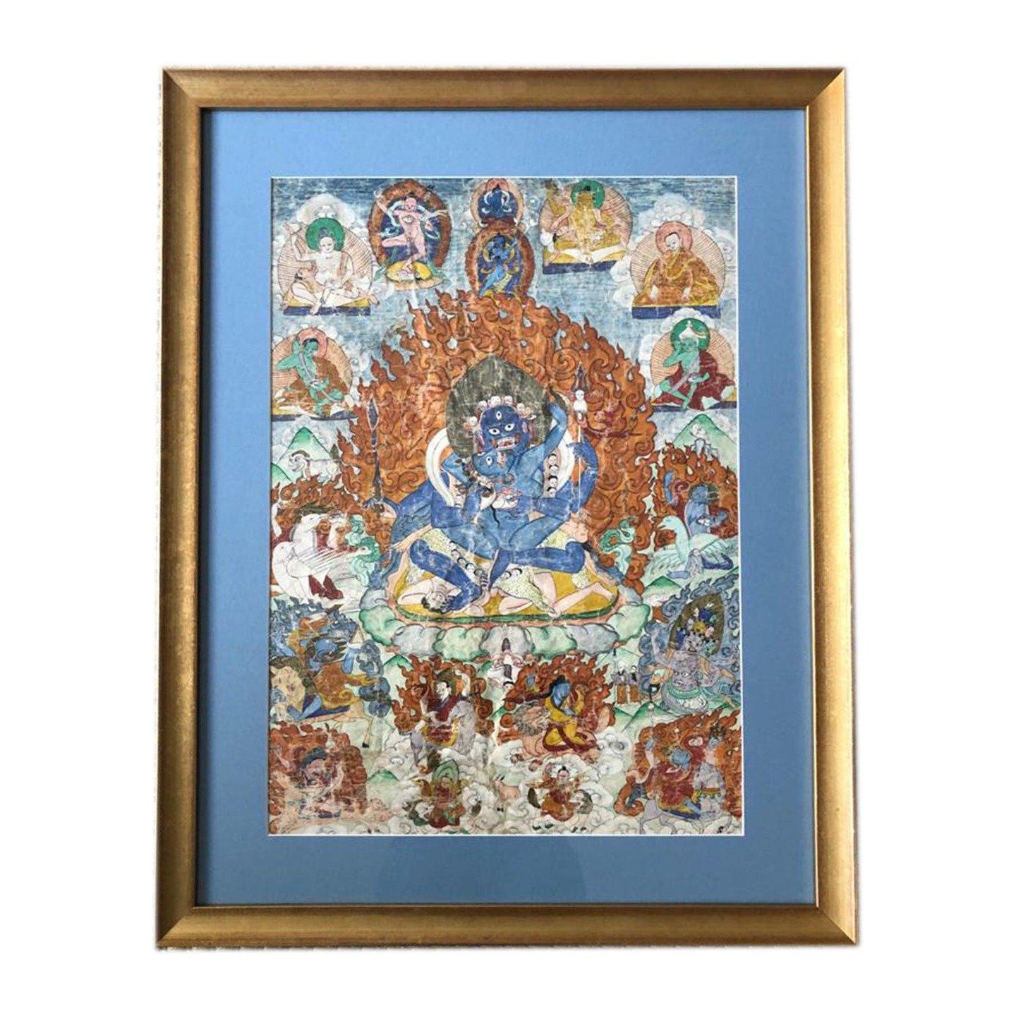 Tibetan Thangka,  19th century - for sale at Lyklema Fine Art