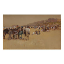 Load image into Gallery viewer, John Atkinson, Whitley Sands in Summer - for sale at Lyklema Fine Art
