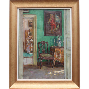 Fritz Beckert, Interior - for sale at Lyklema Fine Art