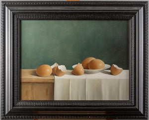Tony de Wolf, Still life with Eggs - for sale at Lyklema Fine Art