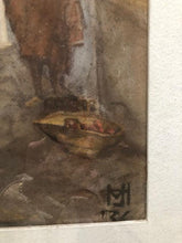 Afbeelding in Gallery-weergave laden, Jan van Ham, A Sunlit Street, possibly Morocco, pastel - for sale at Lyklema Fine Art

