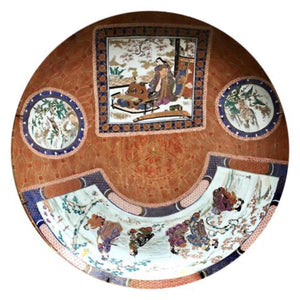A large Japanese Charger late 19th century - for sale at Lyklema Fine Art