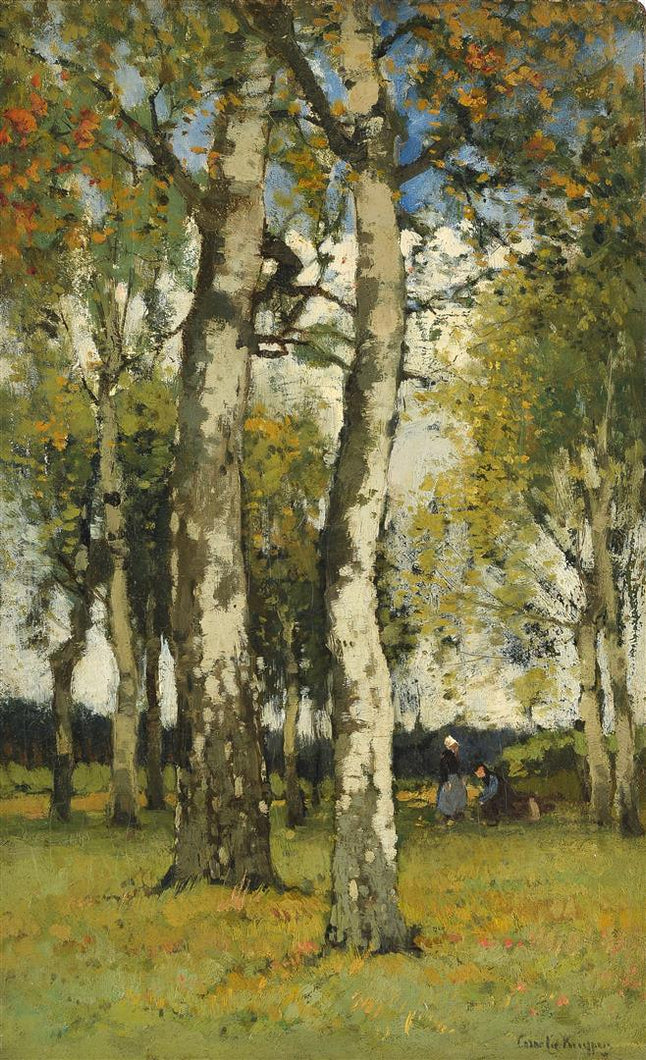 Cornelis Kuypers, Birch Forest - for sale at Lyklema Fine Art