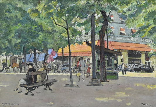 Pol Dom - Champs Élysées - for sale at Lyklema Fine Art