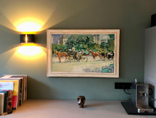 Load image into Gallery viewer, Pol Dom - Horse-drawn carriages, Paris - for sale at Lyklema Fine Art

