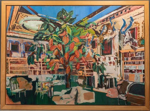 Peter de Graaff, De Bibliotheek van meneer Cocoanuts - for sale at Lyklema Fine Art