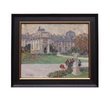Afbeelding in Gallery-weergave laden, Oscar Pinheiro, Children playing near the Louvre - for sale at Lyklema Fine Art
