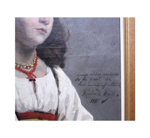 Richard Hall, Young Girl - for sale at Lyklema Fine Art