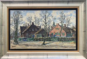 Frans Ruwel, A farm village - for sale at Lyklema Fine Art