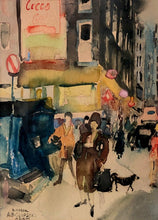 Afbeelding in Gallery-weergave laden, Sjoerd Visser, Streetscene of the Albert Cuypstraat - for sale at Lyklema Fine Art
