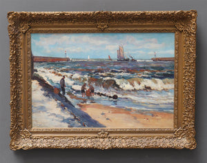 Evert Moll, At the Beach - for sale at Lyklema Fine Art