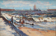 Afbeelding in Gallery-weergave laden, Evert Moll, At the Beach - for sale at Lyklema Fine Art
